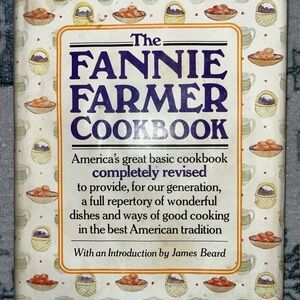 The Fannie Farmer Cookbook by Marion Cunningham (1979, Hardcover)